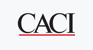 Client logo for CACI. Marketing strategy, market research, demographic profiling.