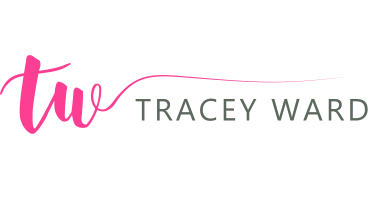 Client logo for Tracey Ward. Branding, marketing communications strategy and website development.